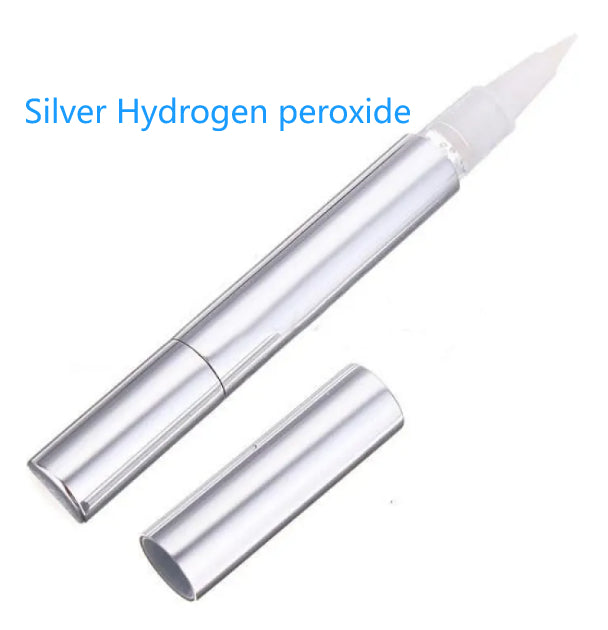 Foreign Trade Wholesale Aluminum Tube Shell Teeth Gel Brush Tooth Cleaning Pen Teeth Whitening Pen