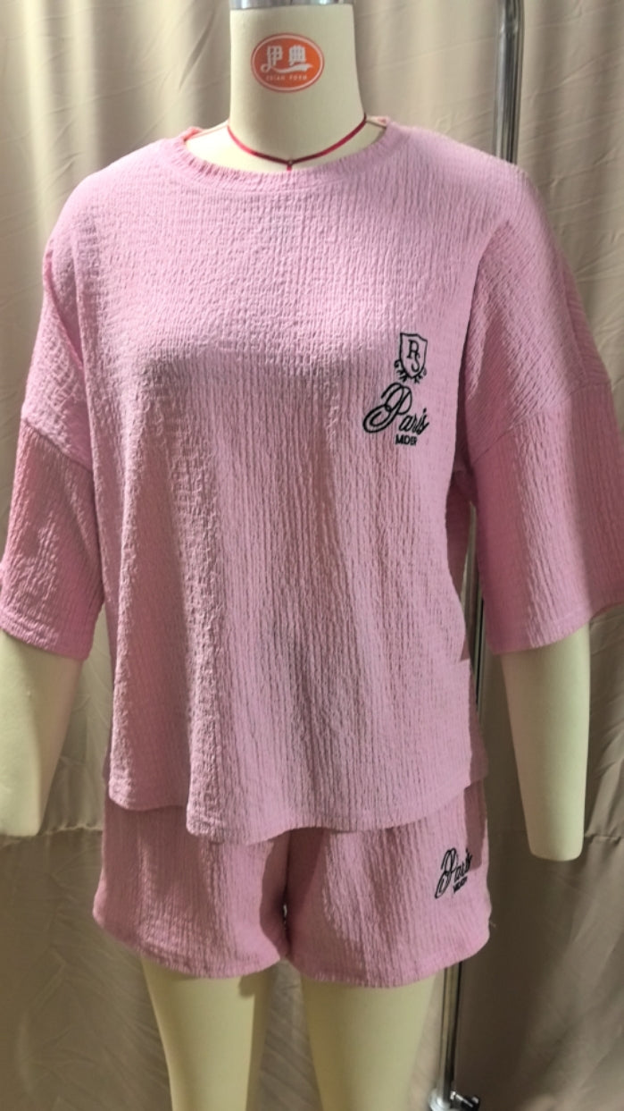 Women's Embroidered Sweater Casual 2-piece Set