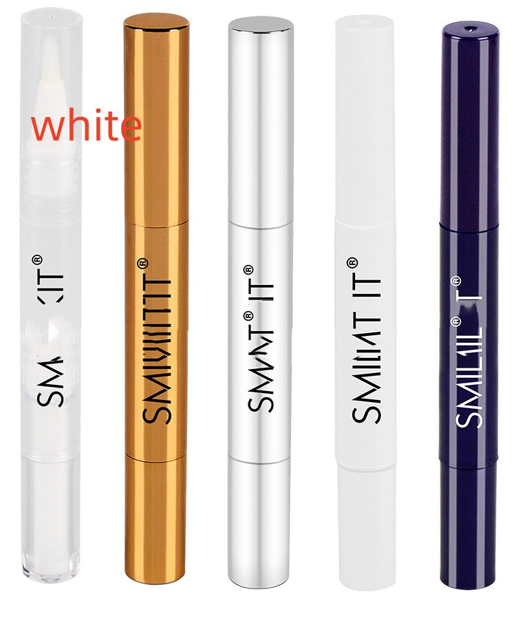 Foreign Trade Wholesale Aluminum Tube Shell Teeth Gel Brush Tooth Cleaning Pen Teeth Whitening Pen