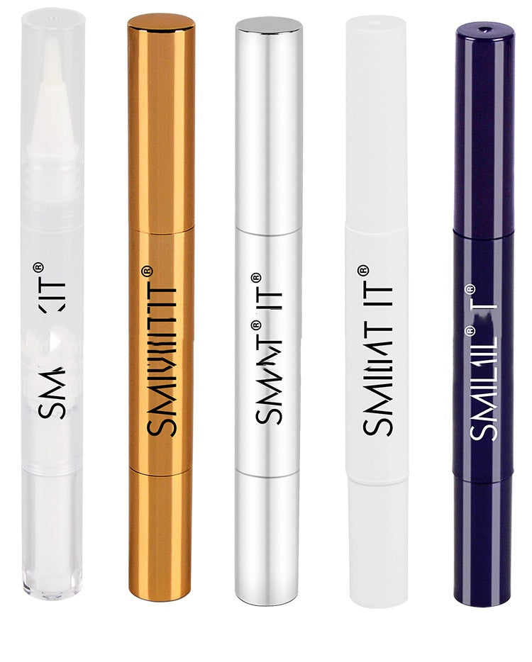 Foreign Trade Wholesale Aluminum Tube Shell Teeth Gel Brush Tooth Cleaning Pen Teeth Whitening Pen