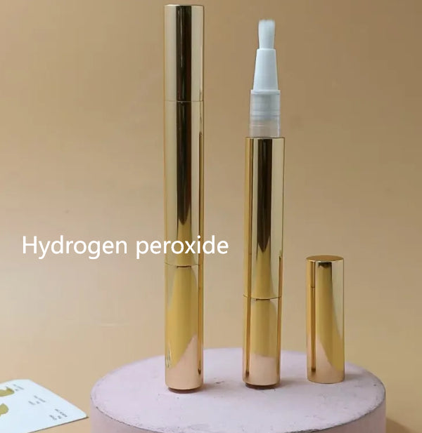 Foreign Trade Wholesale Aluminum Tube Shell Teeth Gel Brush Tooth Cleaning Pen Teeth Whitening Pen